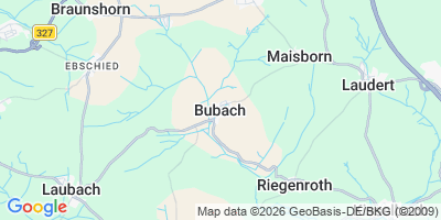 Karte Bubach
