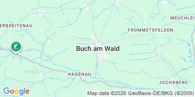 Karte Buch a.Wald