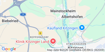 Karte Buchbrunn