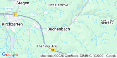 Karte Buchenbach