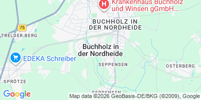 Karte Buchholz