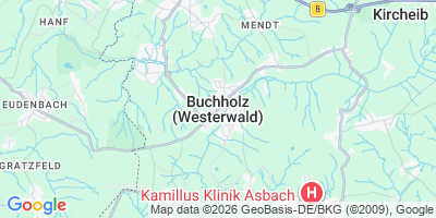 Karte Buchholz (Westerwald)