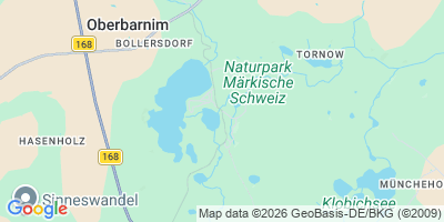 Karte Buckow (Märkische Schweiz)