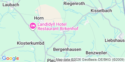 Karte Budenbach