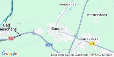 Karte Bunde
