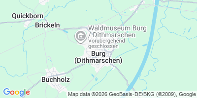 Karte Burg (Dithmarschen)