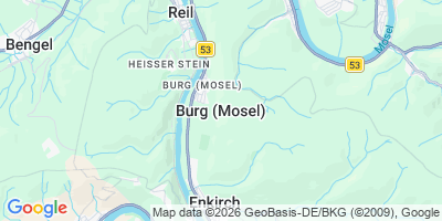 Karte Burg (Mosel)