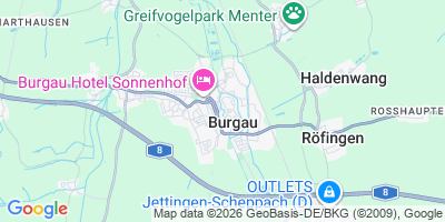 Karte Burgau
