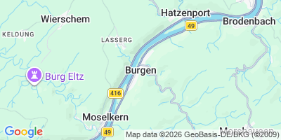 Karte Burgen