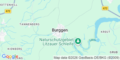 Karte Burggen