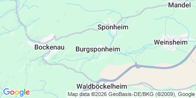 Karte Burgsponheim