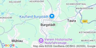 Karte Burgstädt