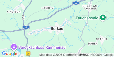 Karte Burkau / Porchow