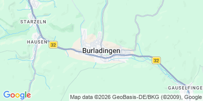 Karte Burladingen