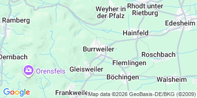 Karte Burrweiler