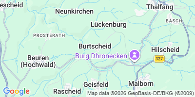 Karte Burtscheid