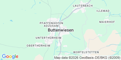 Karte Buttenwiesen