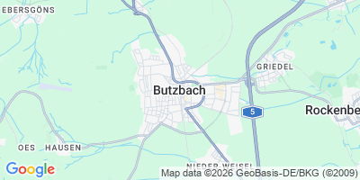 Karte Butzbach