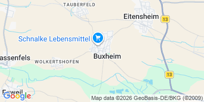 Karte Buxheim