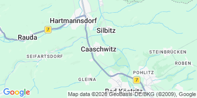 Karte Caaschwitz