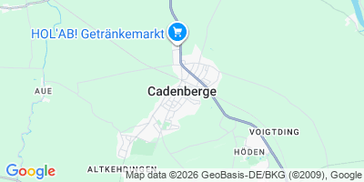 Karte Cadenberge