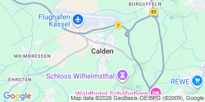 Karte Calden