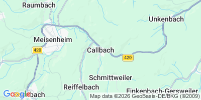 Karte Callbach