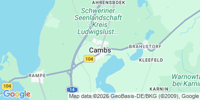 Karte Cambs