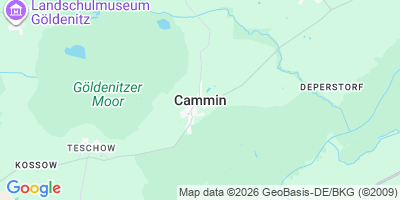Karte Cammin