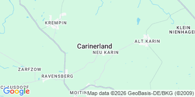 Karte Carinerland