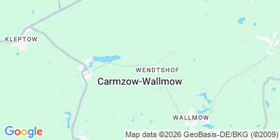 Karte Carmzow-Wallmow