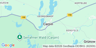 Karte Carpin
