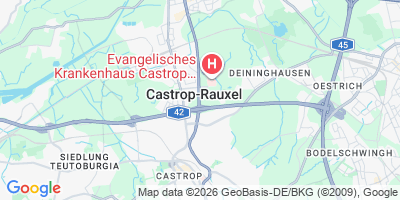 Karte Castrop-Rauxel