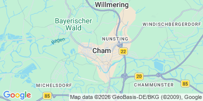 Karte Cham