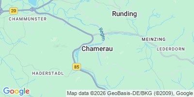 Karte Chamerau