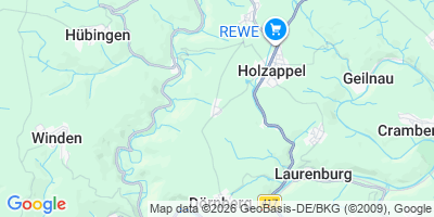 Karte Charlottenberg