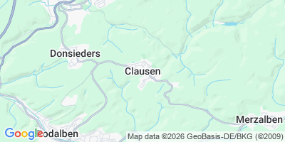 Karte Clausen
