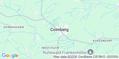 Karte Colmberg