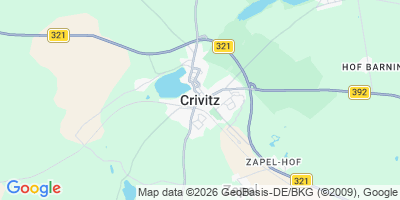 Karte Crivitz