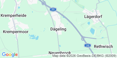 Karte Dägeling