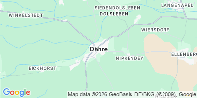 Karte Dähre