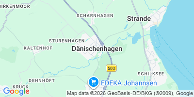 Karte Dänischenhagen