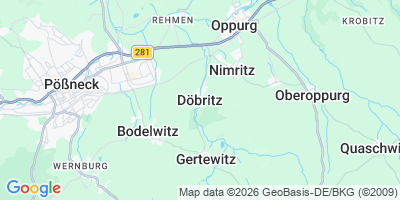 Karte Döbritz