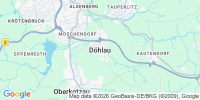 Karte Döhlau