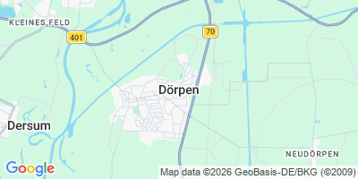 Karte Dörpen