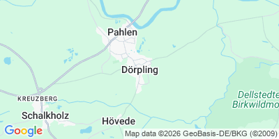 Karte Dörpling