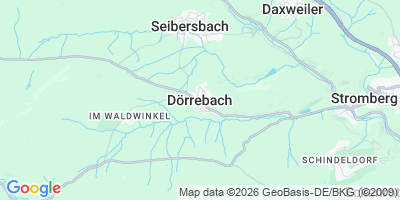 Karte Dörrebach