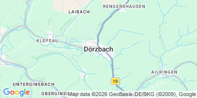 Karte Dörzbach