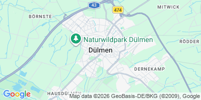 Karte Dülmen