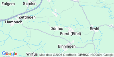 Karte Dünfus